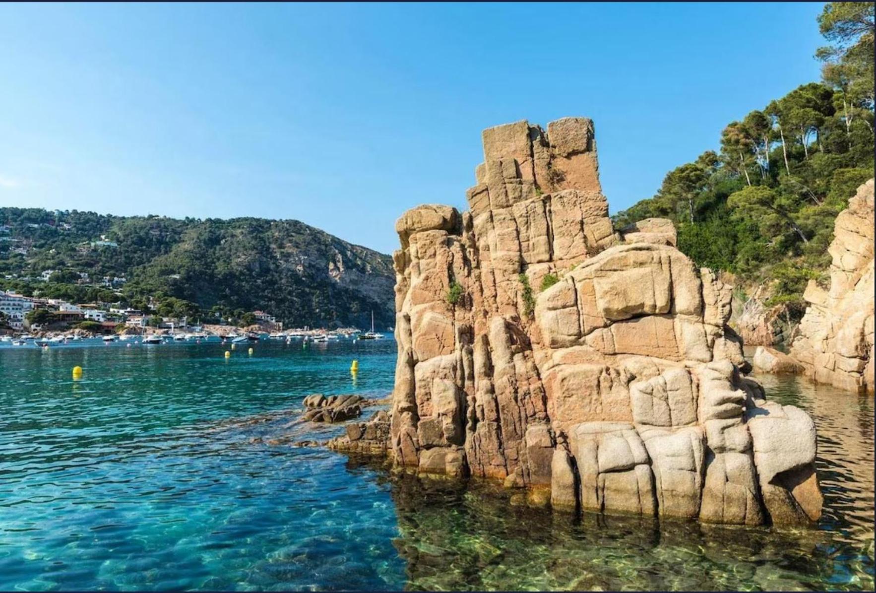 サンタ・クリスティーナ・ダロSunny Costa Brava Getawayアパートメント エクステリア 写真